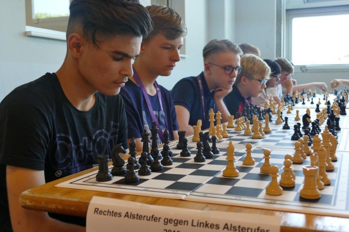 Linkes gegen rechtes Alsterufer