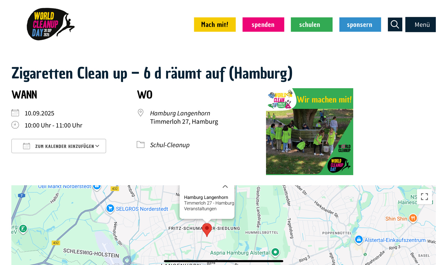 World Cleanup Day 2025