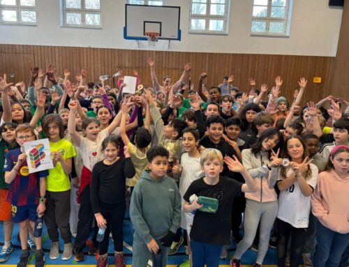 Zweifelderball-Turnier in Jahrgang 5